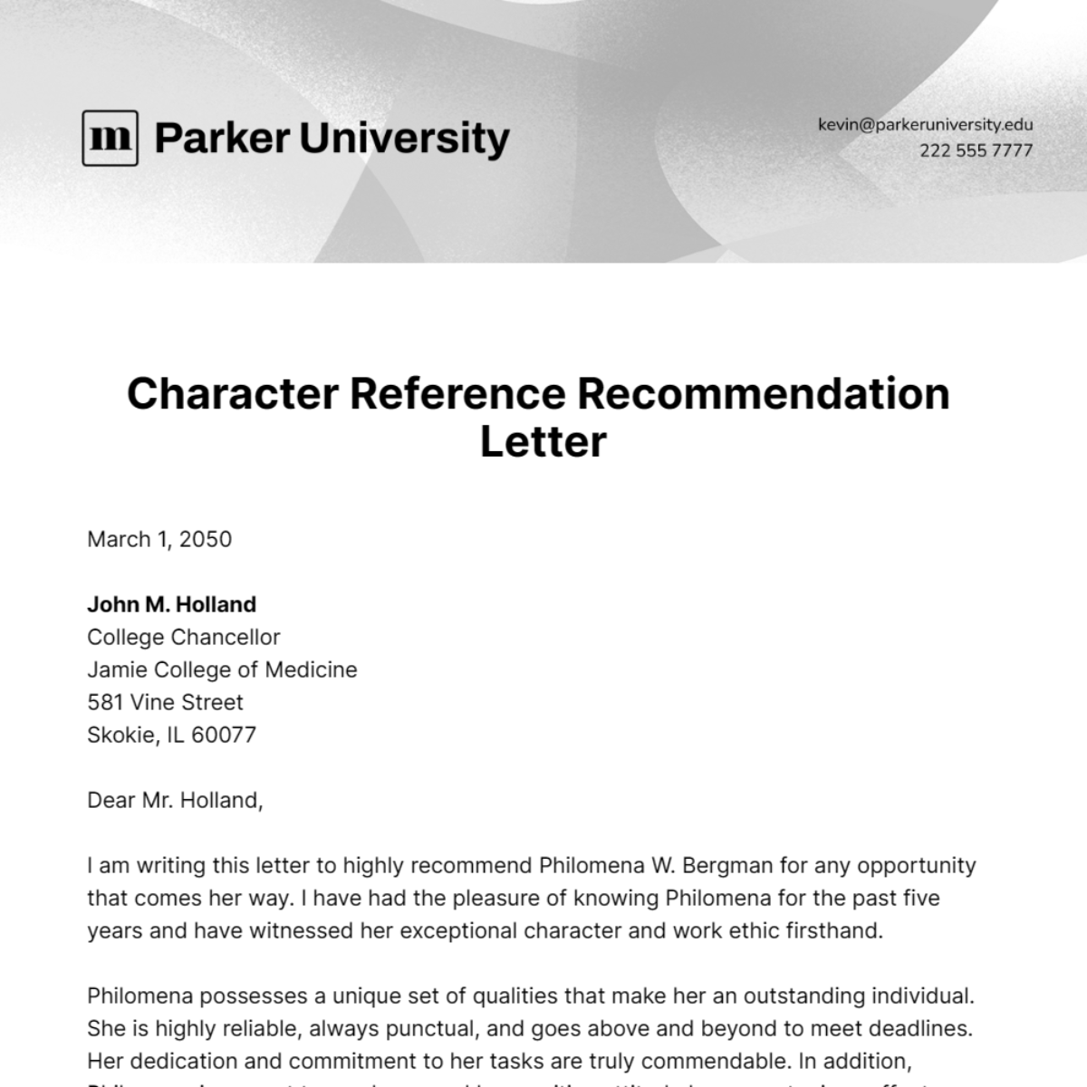 Sle Character Reference Letter For Real Estate Agent Infoupdate
