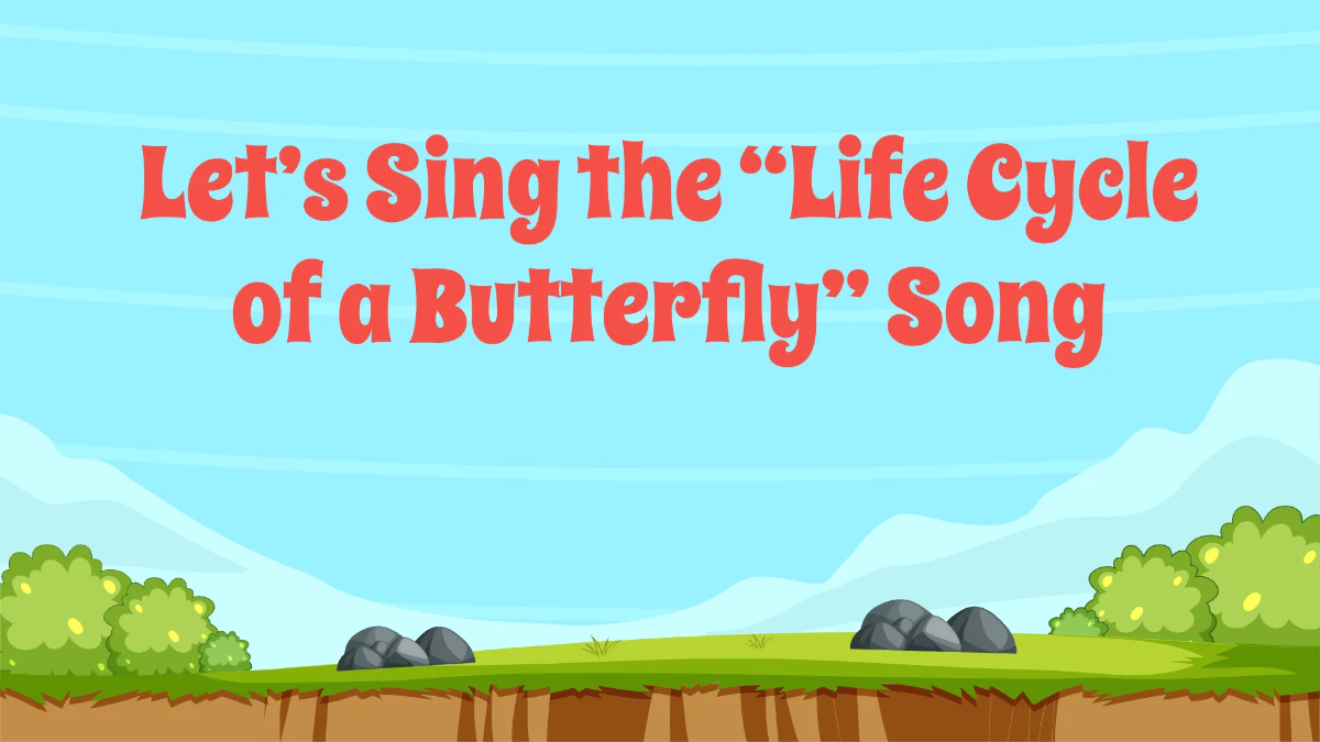 Free Life Cycle of A Butterfly Template to Edit Online