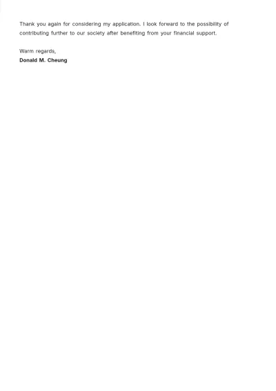 Free Character Reference Letter for Scholarship Template to Edit Online