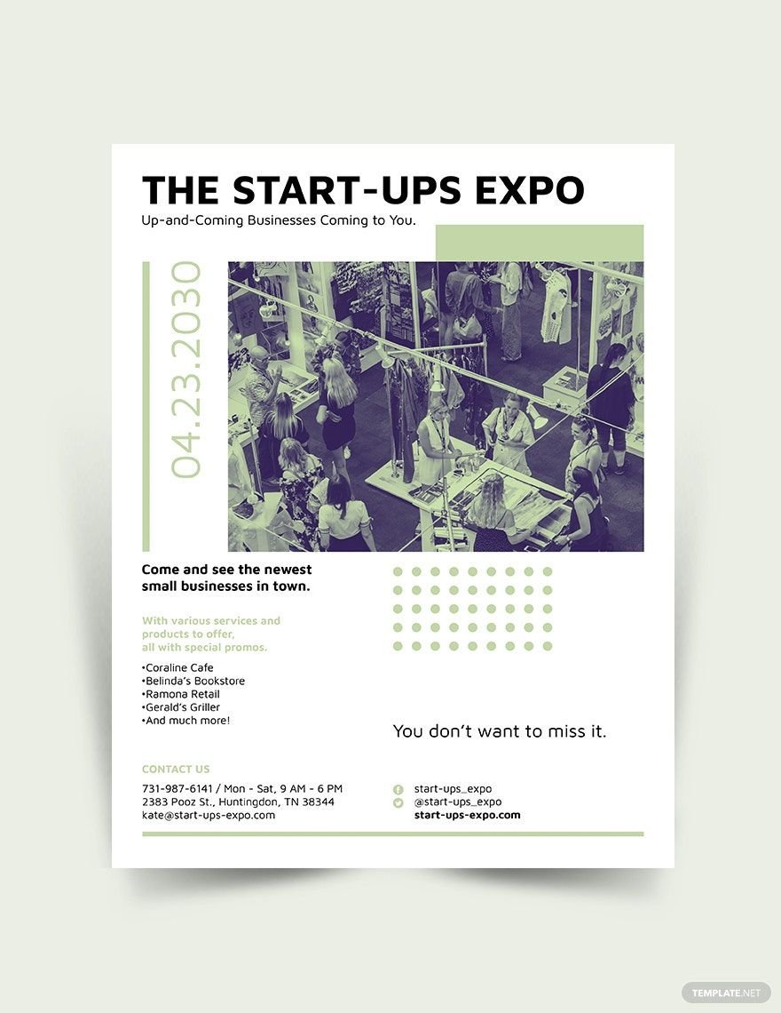 Small Business Expo Flyer Template