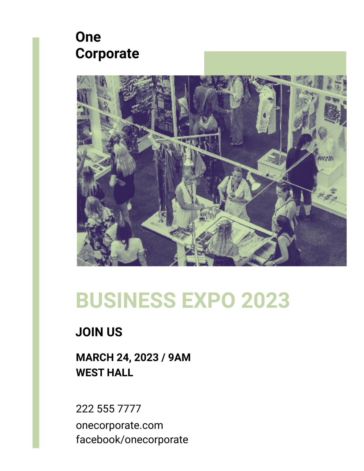 Small Business Expo Flyer Template