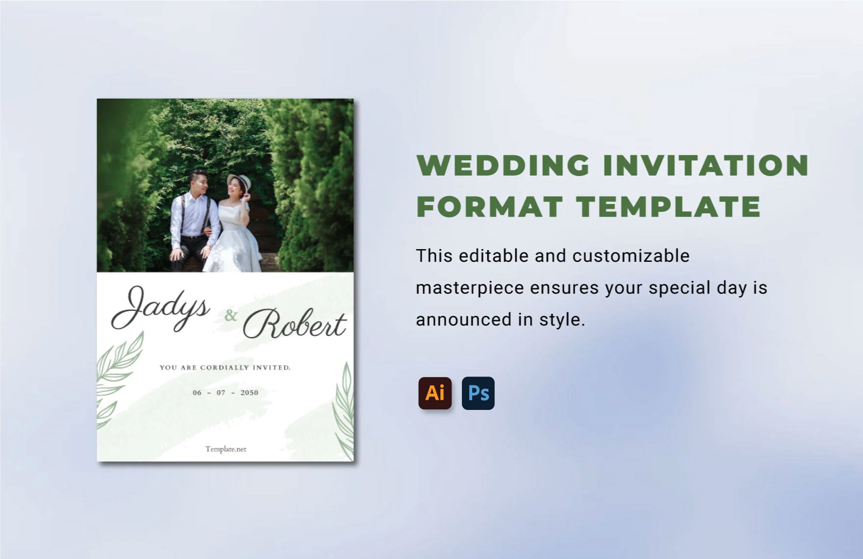 Wedding Invitation Format