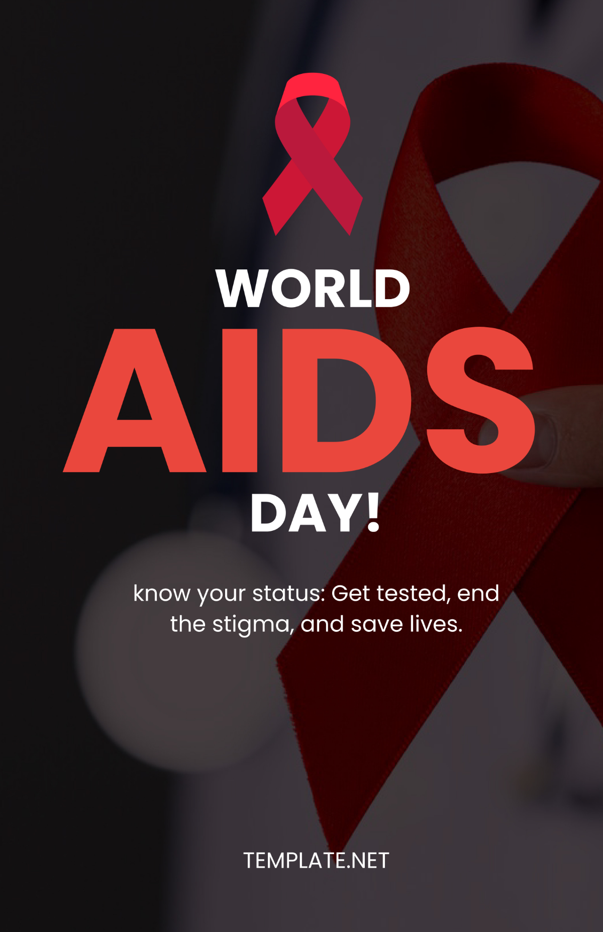 World AIDS Day Awareness Poster