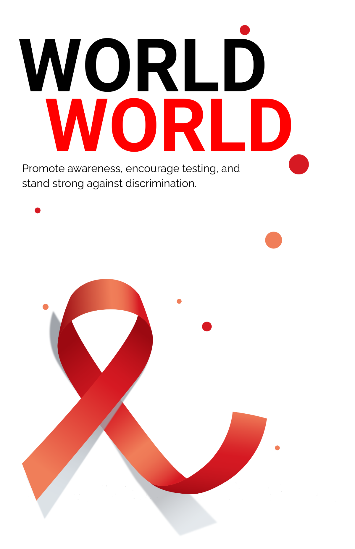 Free AIDs Awareness Poster Template