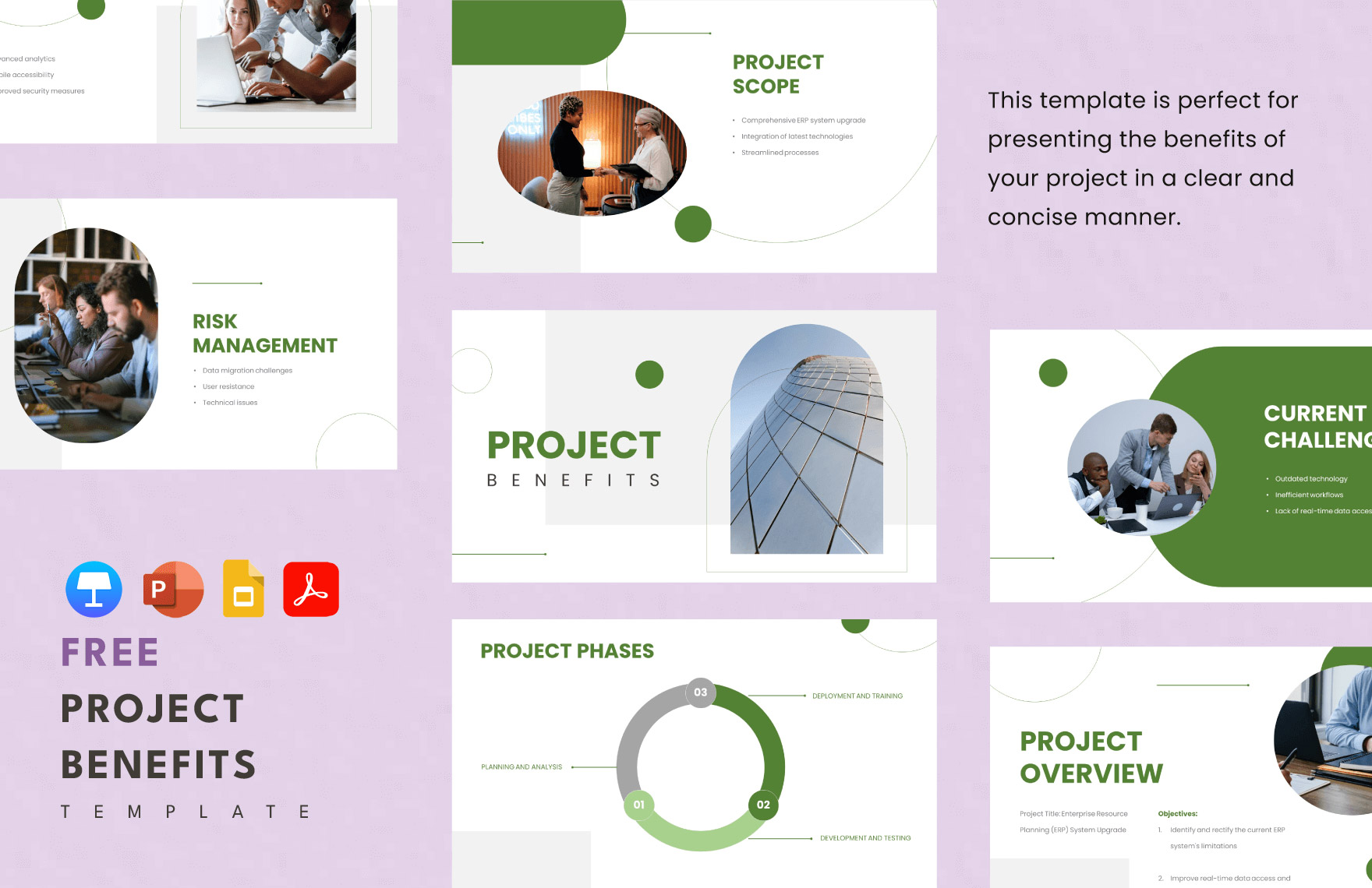 Project Benefits Template