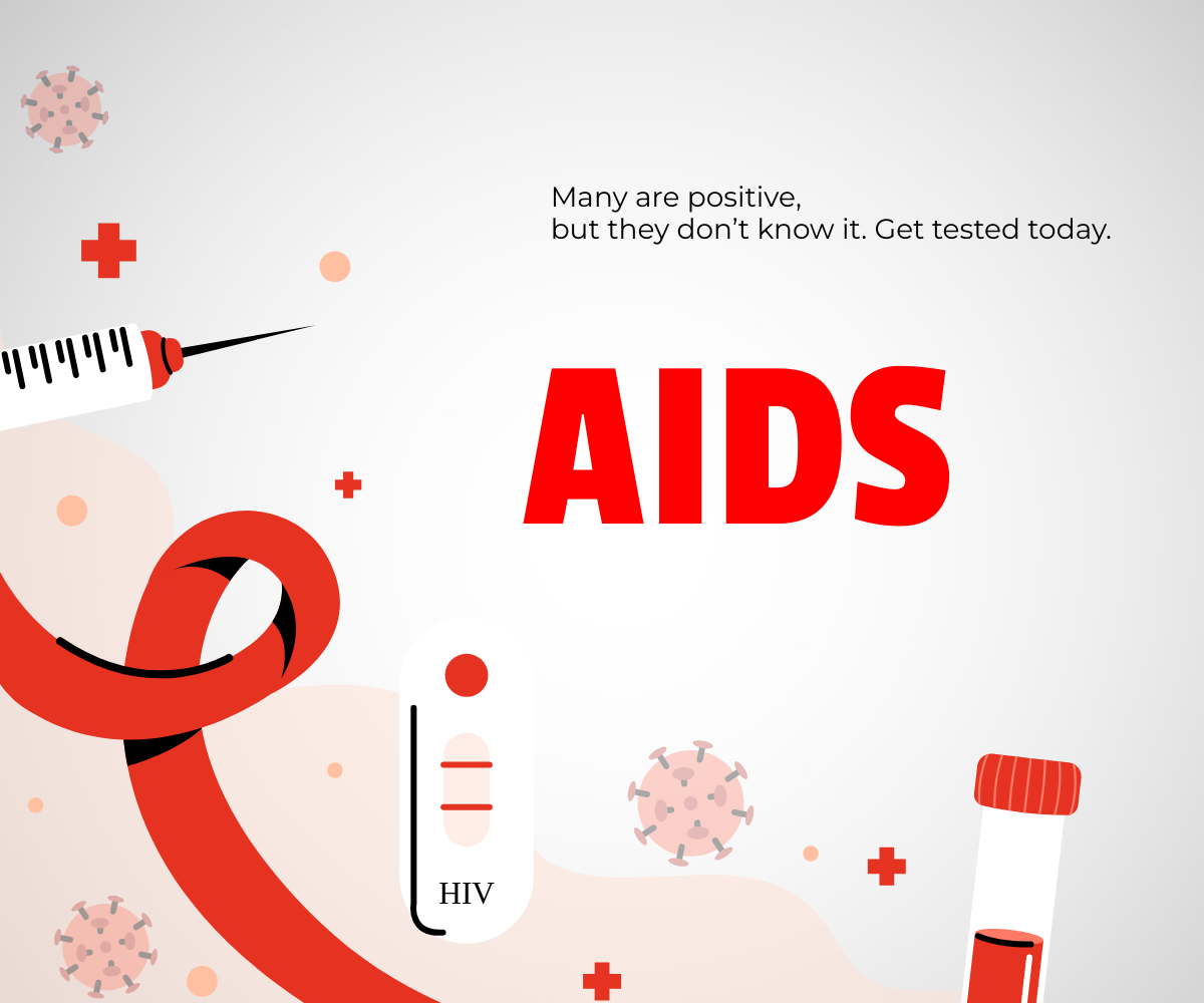 World AIDs Day Awareness Ad Template