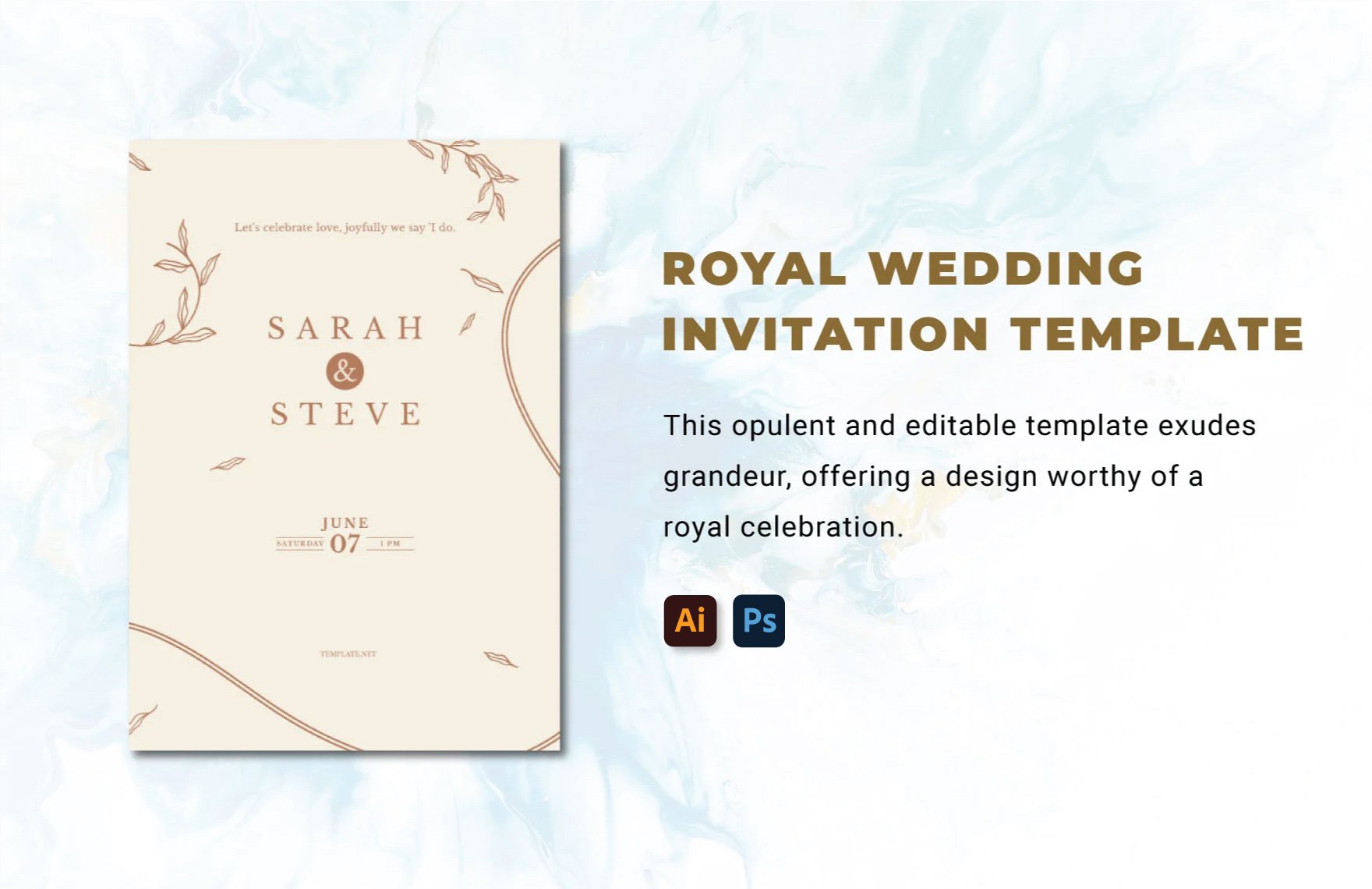 Royal Wedding Invitation 