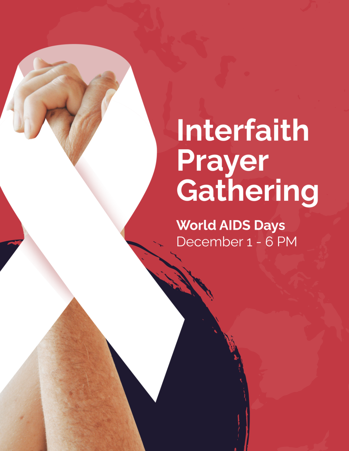 World AIDs Day Event Flyer Template