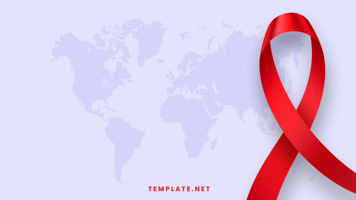 Free World AIDs Day Background Template