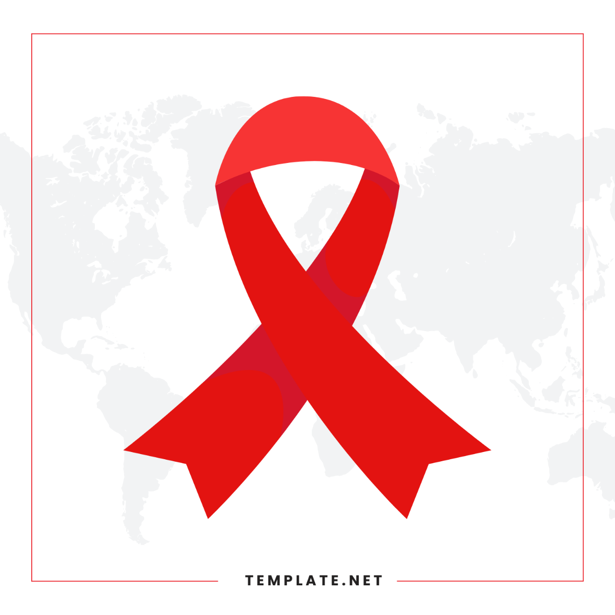 World AIDs Day Vector Template