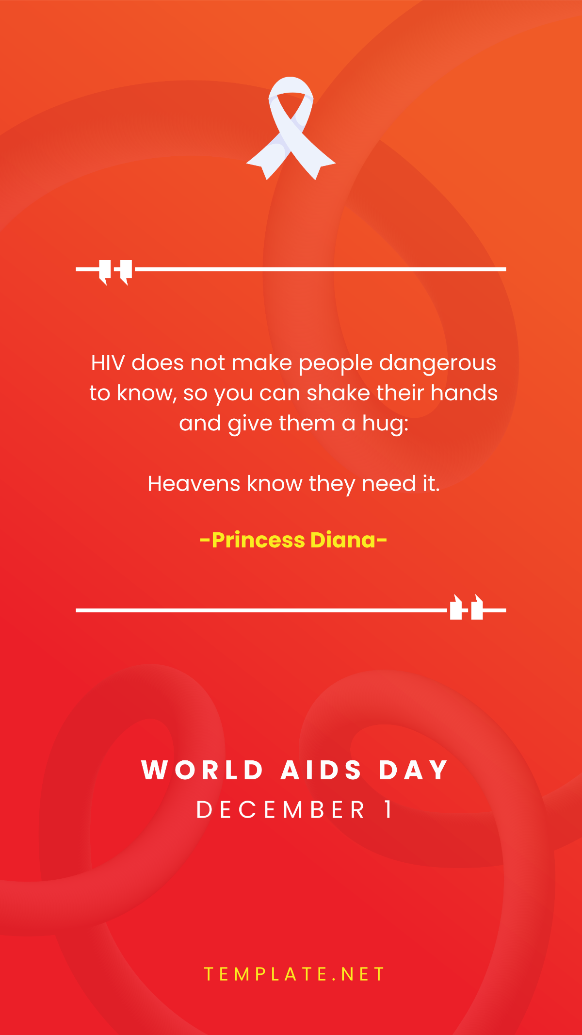 World AIDS Day Inspirational Quote