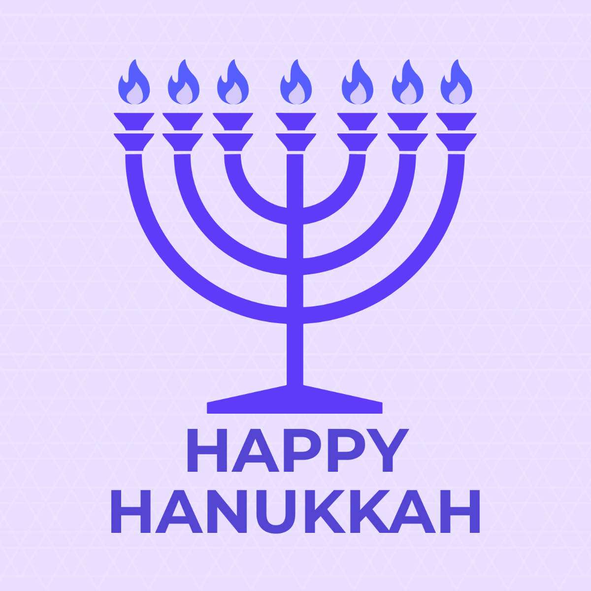 Free Hanukkah Vector Template