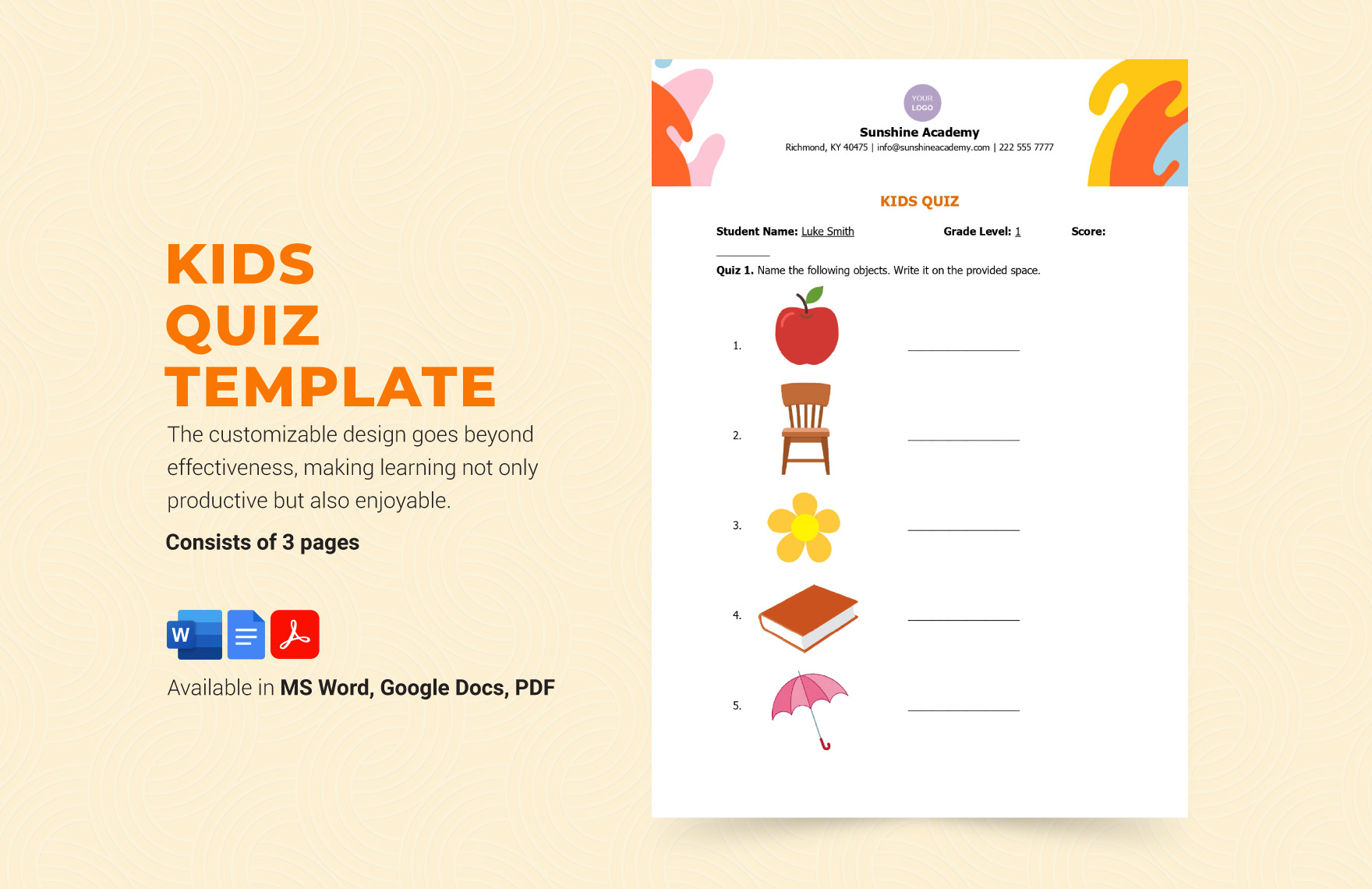 How Do I Create A Quiz Template In Word