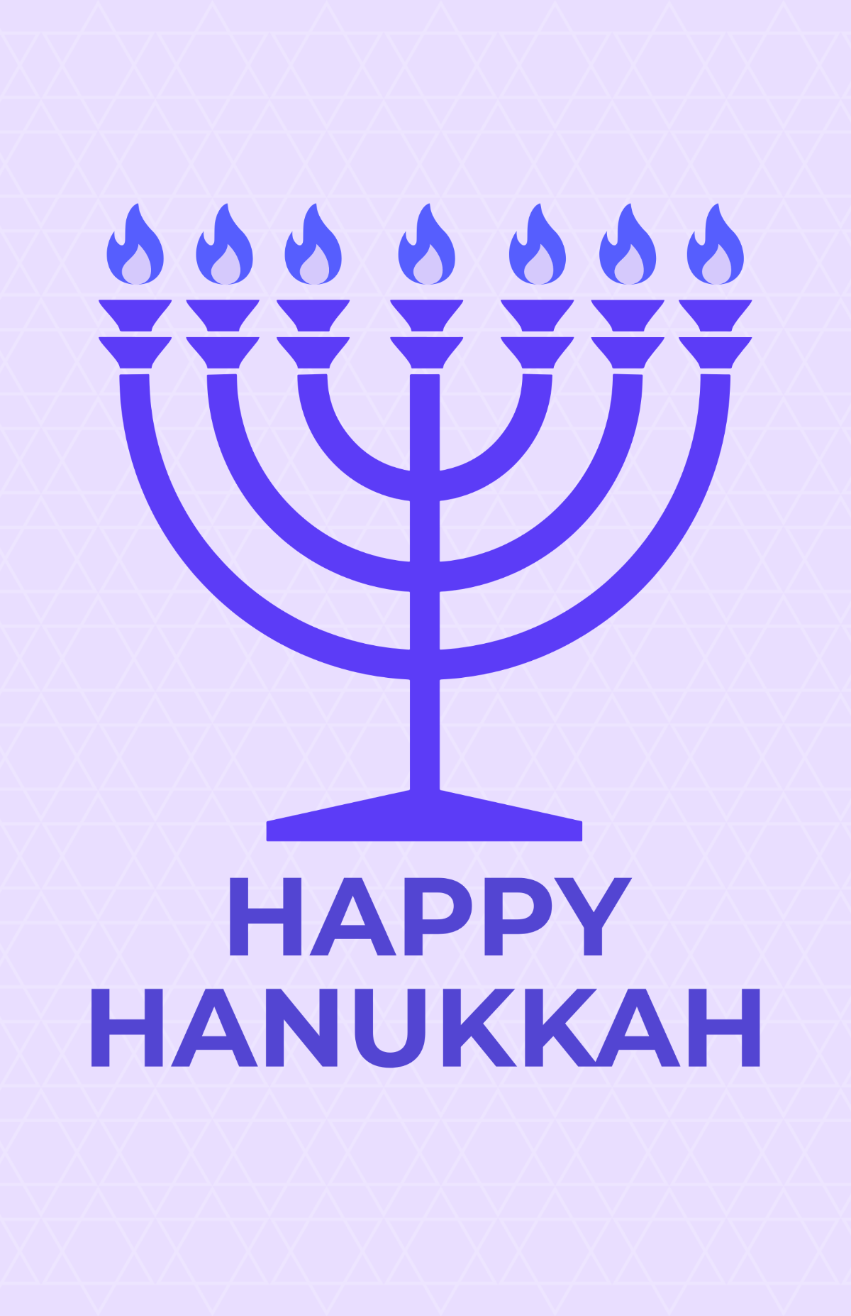 Free Hanukkah Poster Template