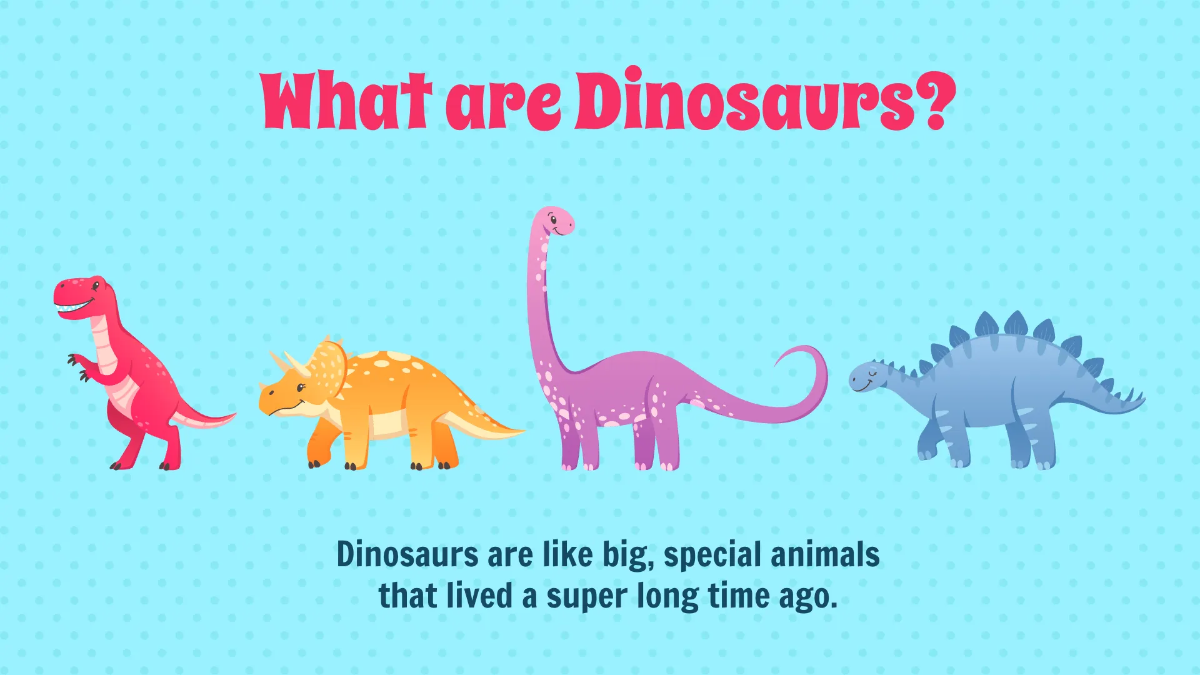 Free The Concept of Dinosaurs Template to Edit Online