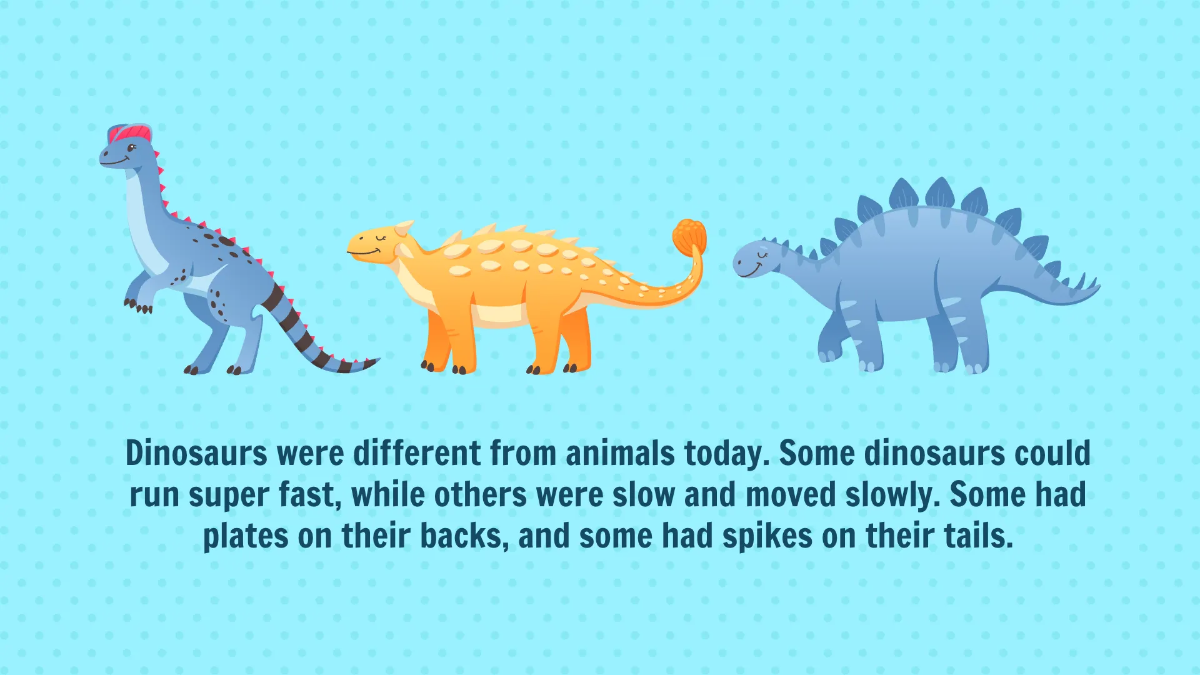 Free The Concept of Dinosaurs Template to Edit Online