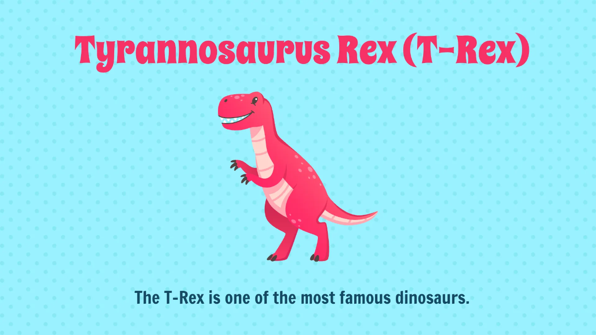 Free The Concept of Dinosaurs Template to Edit Online