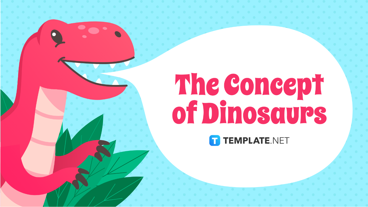 The Concept of Dinosaurs Template