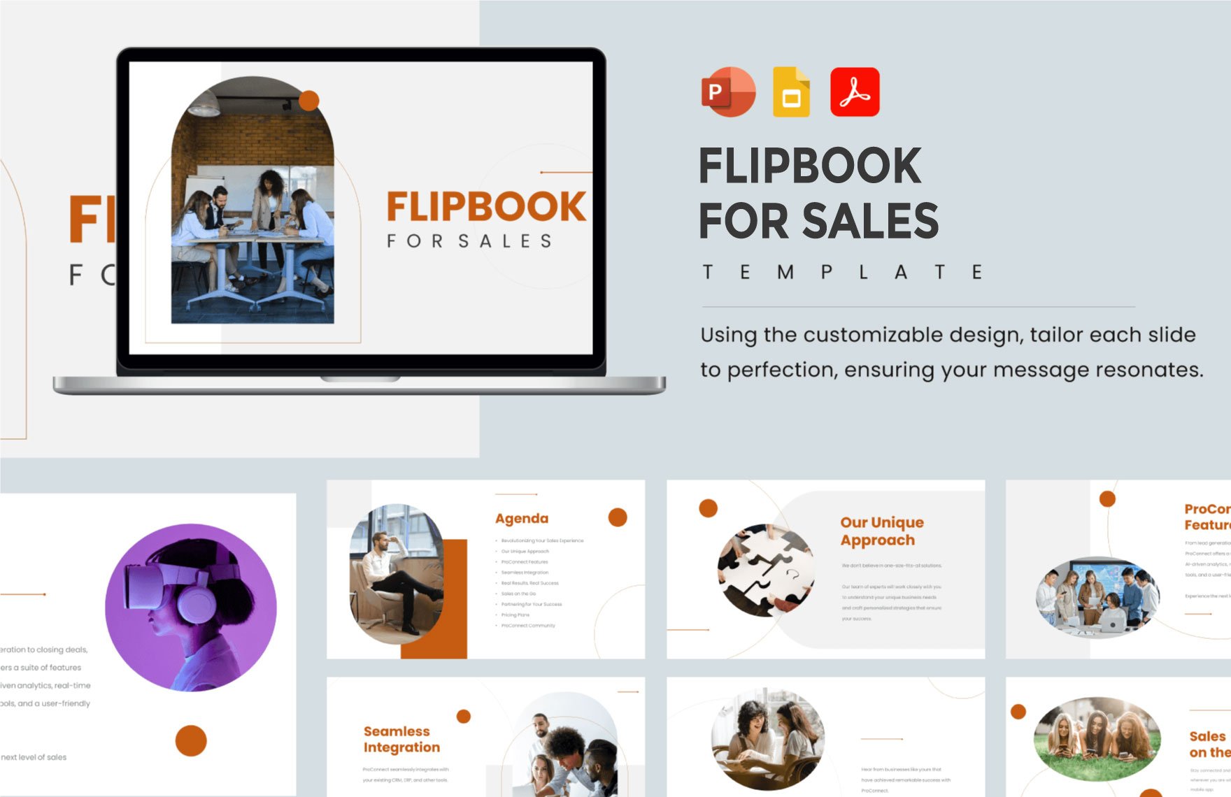 Free Flipbook for Sales Template in PDF, PowerPoint, Google Slides