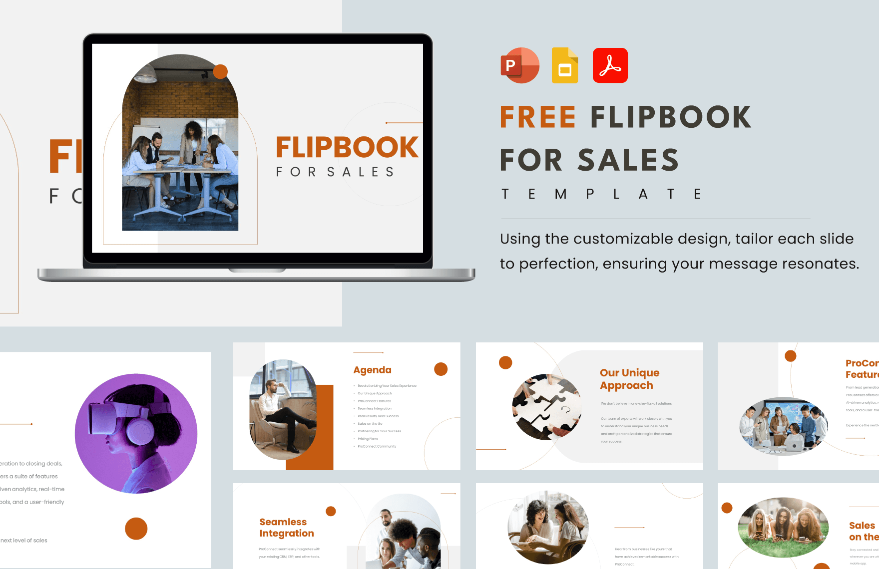 Flipbook for Sales Template