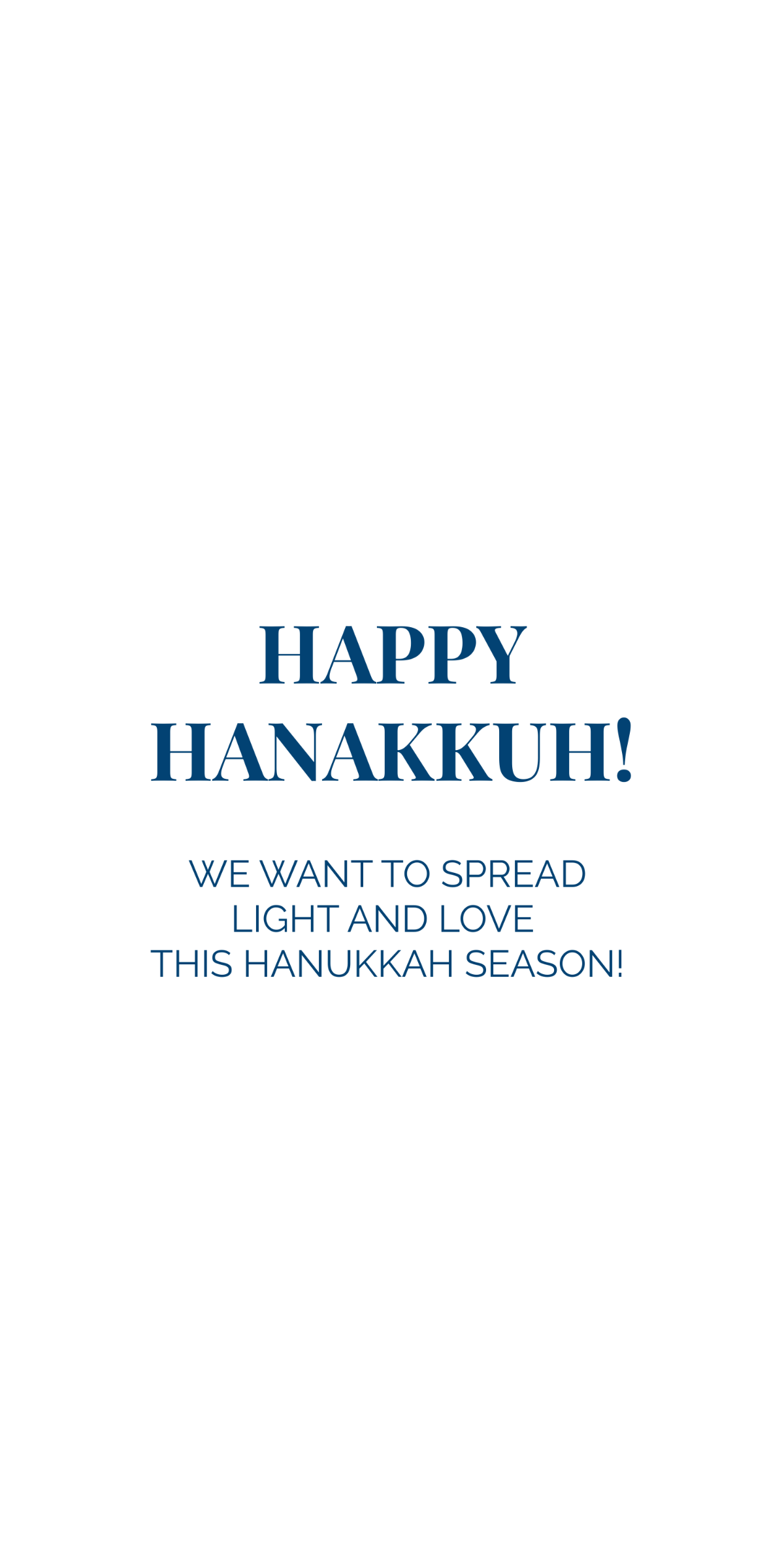 Happy Hanukkah Gift Tag