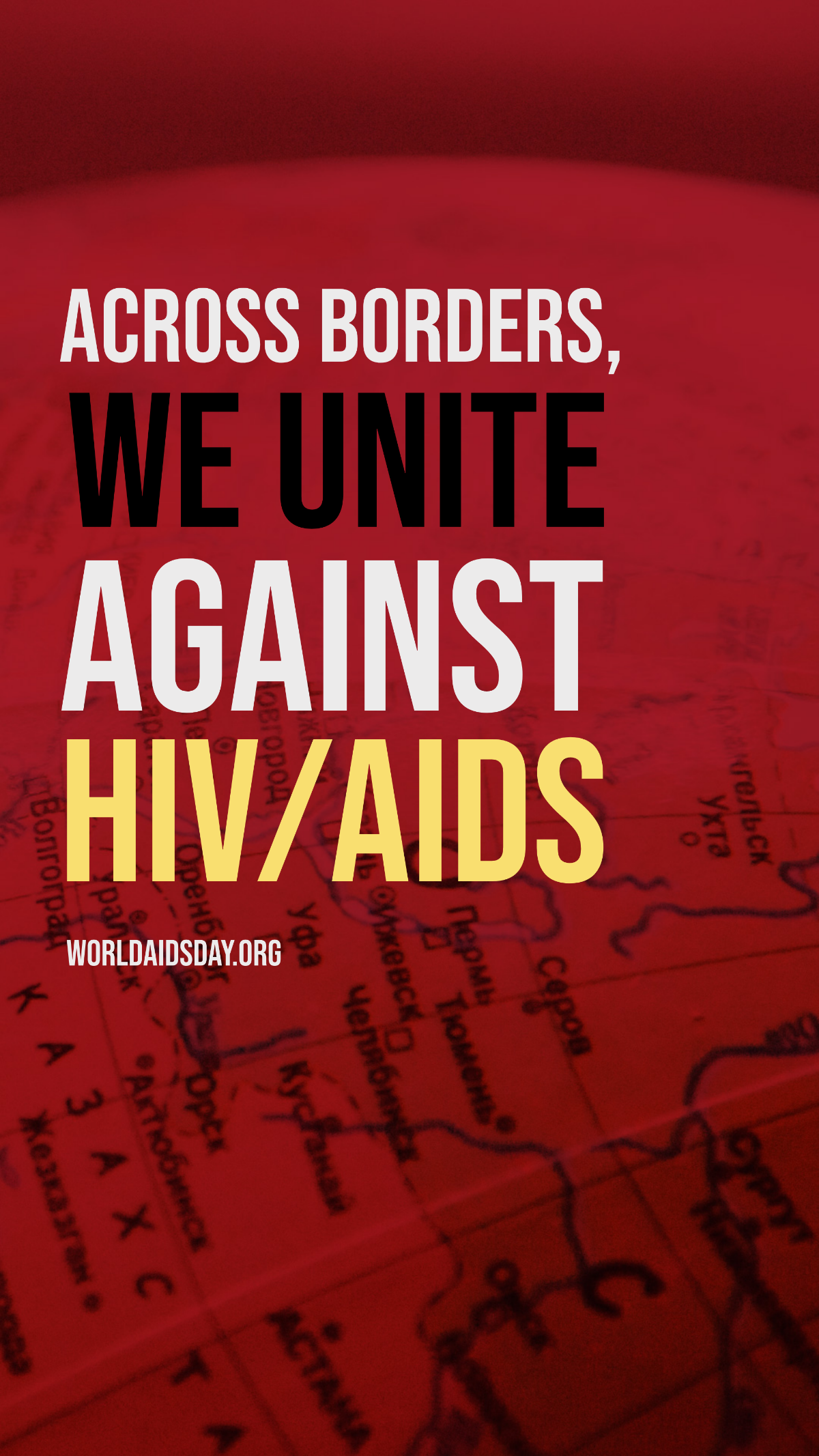 International World AIDs Day Quote Template