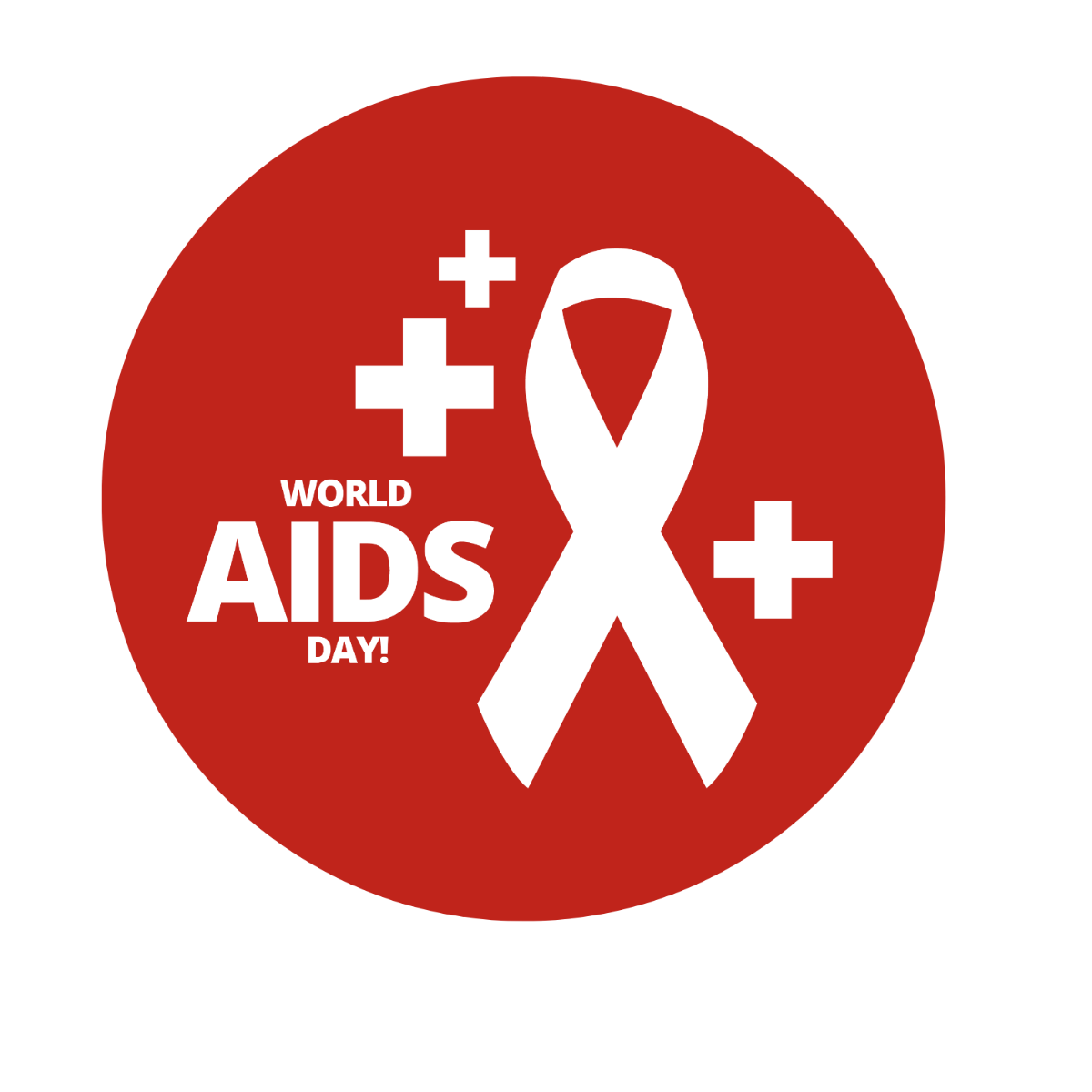 AIDs Awareness Badge Template