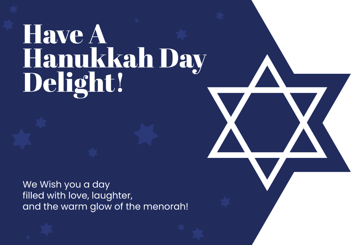Hanukkah Day Card