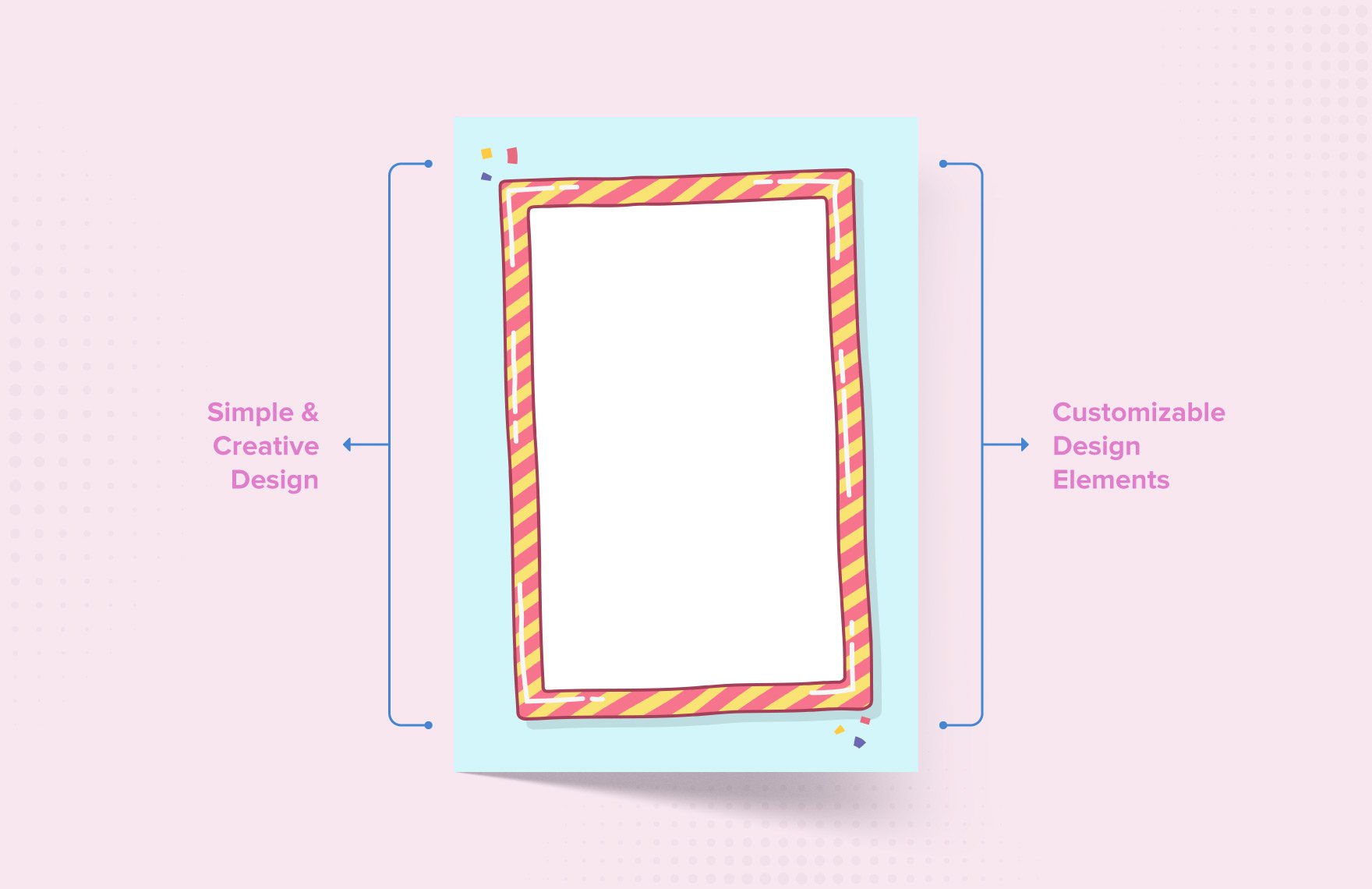 Birthday Page Border Template