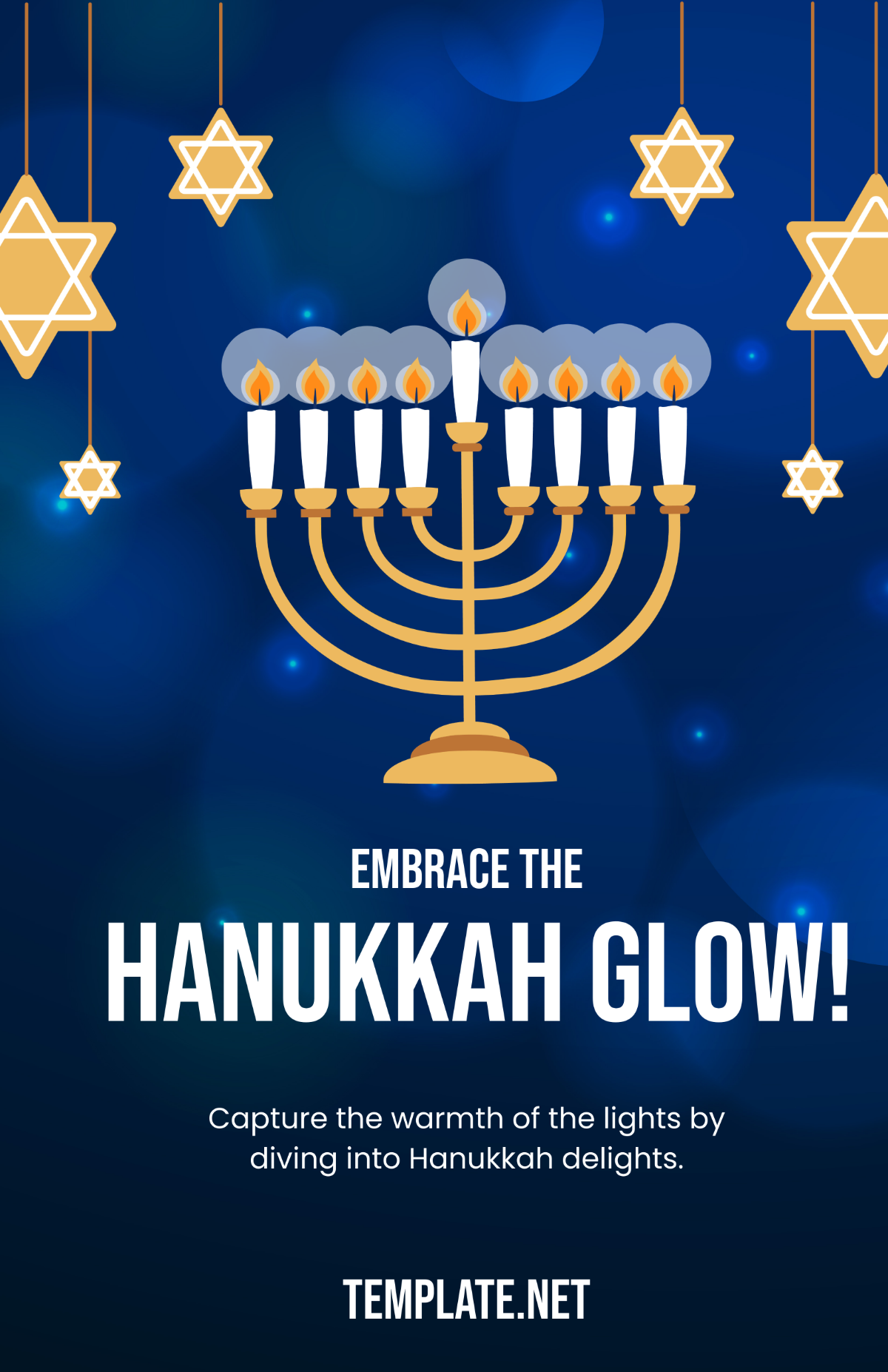 Printable Hanukkah Poster