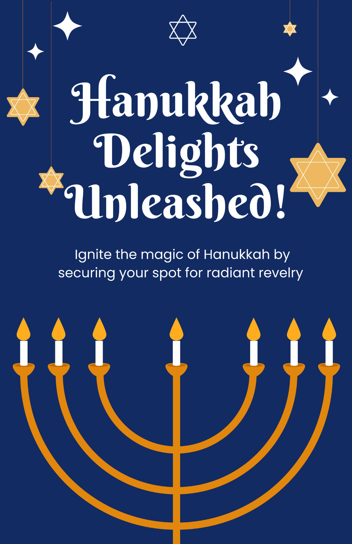 Hanukkah Poster Design