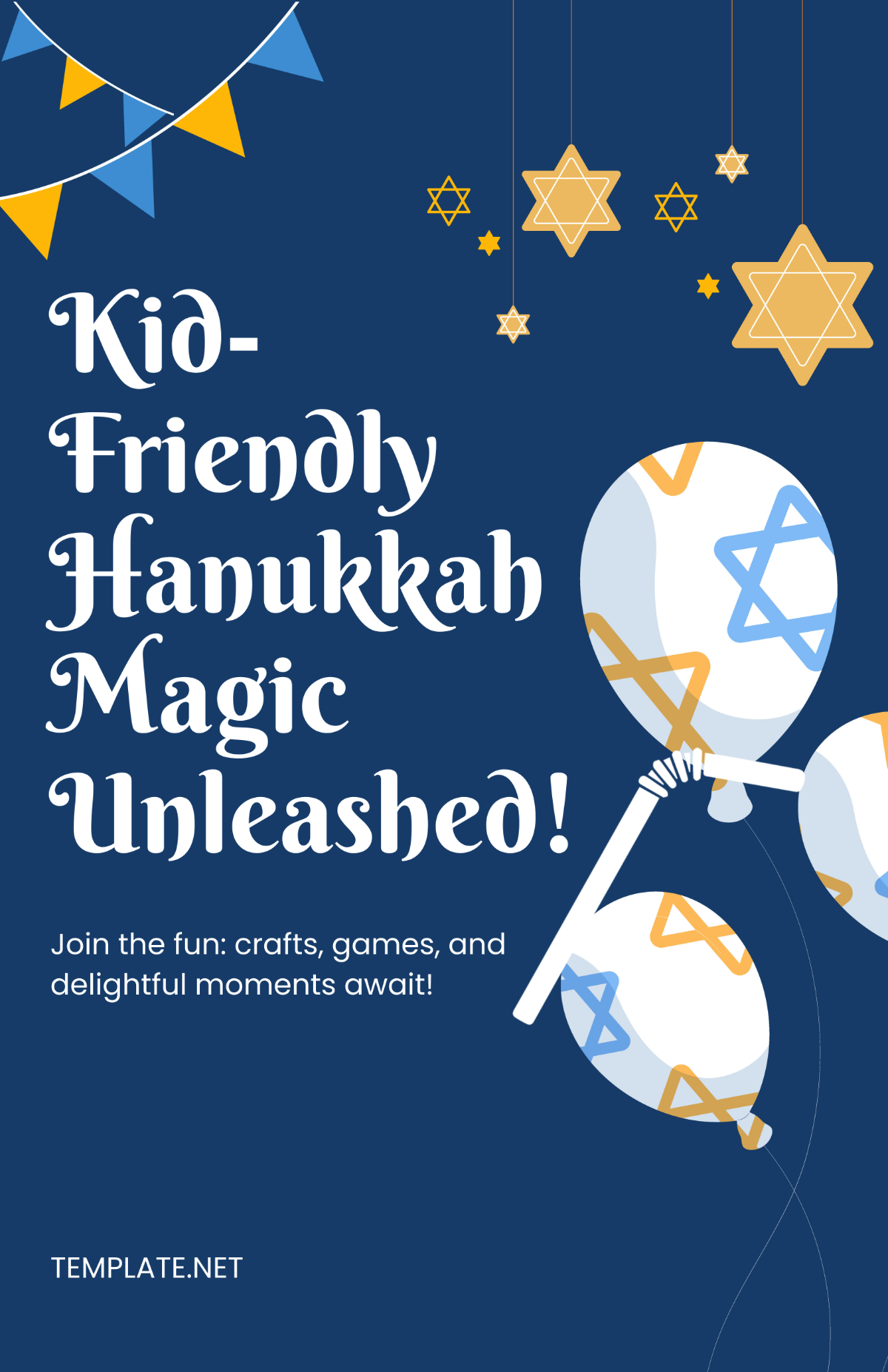 Hanukkah Poster For Kids