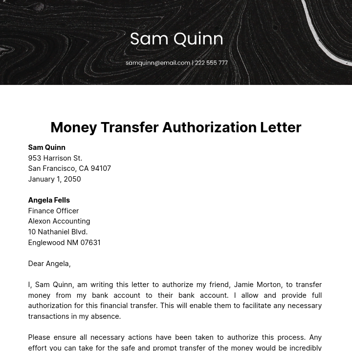 How To Write Authorization Letter For Bank Account Infoupdate