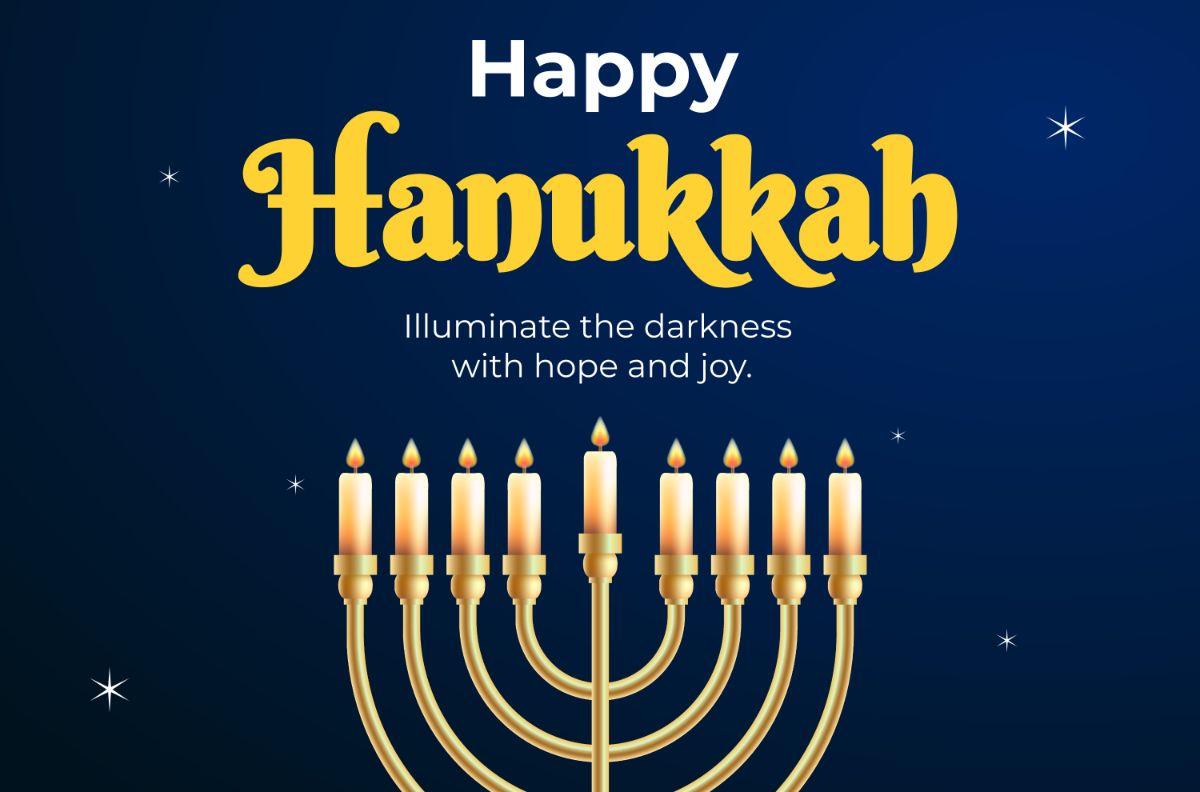 Happy Hanukkah Banner Template