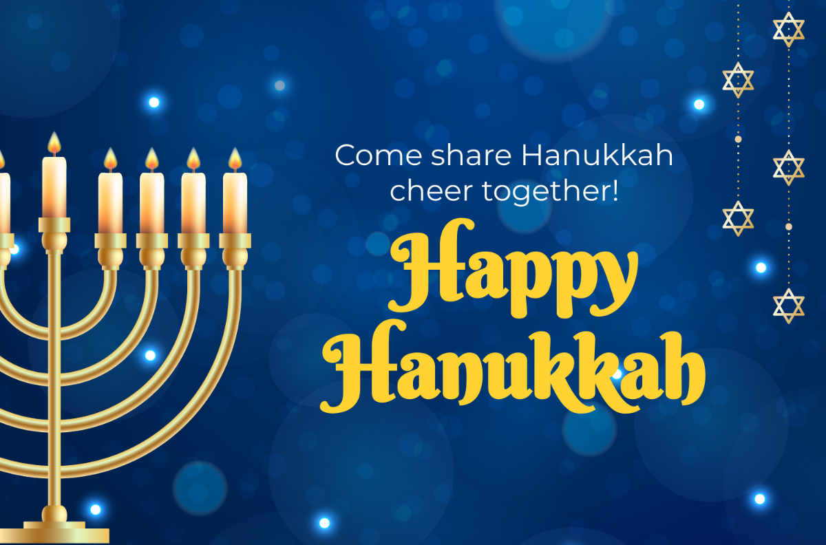 Hanukkah Celebration Banner Template