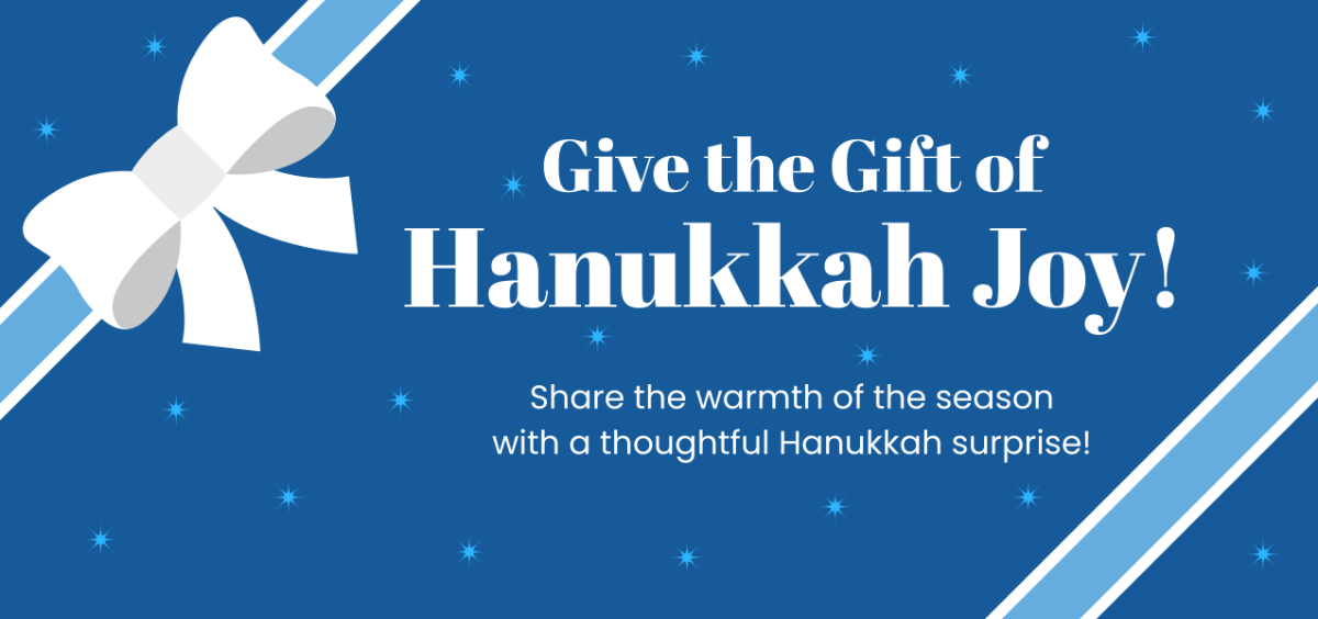 Simple Hanukkah Gift Certificate Template