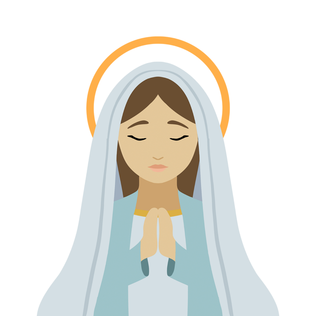 Free Feast of the Immaculate Conception Vector Template