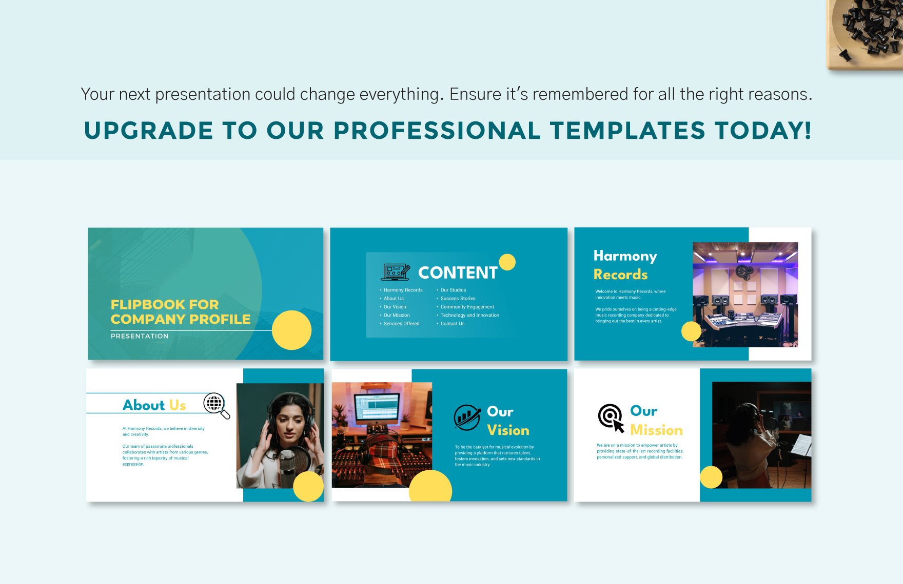 Flipbook Template for Company Profile