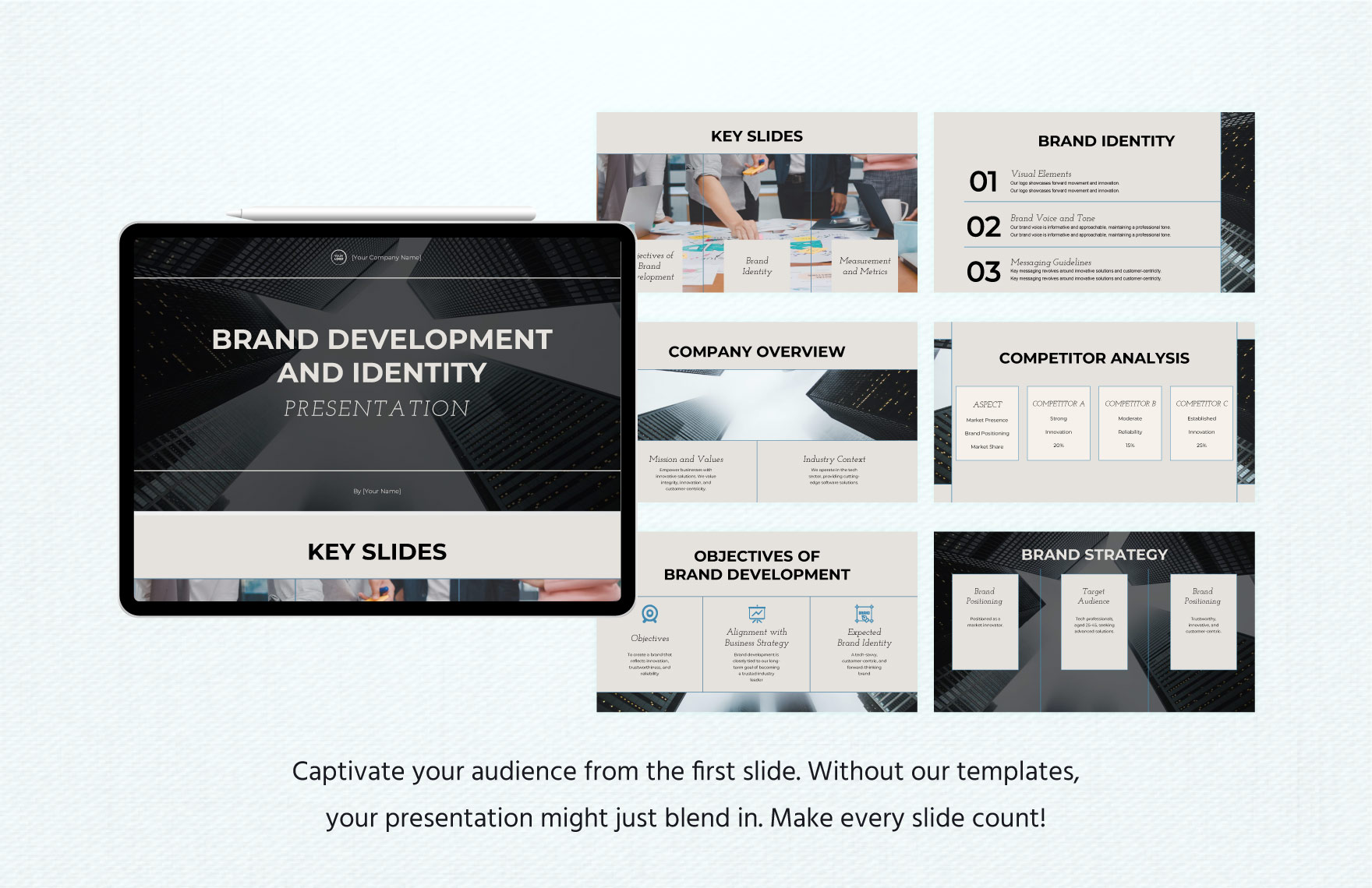 Brand Development and Identity Presentation Template