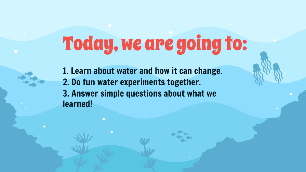 Free Simple Water Experiments Template to Edit Online