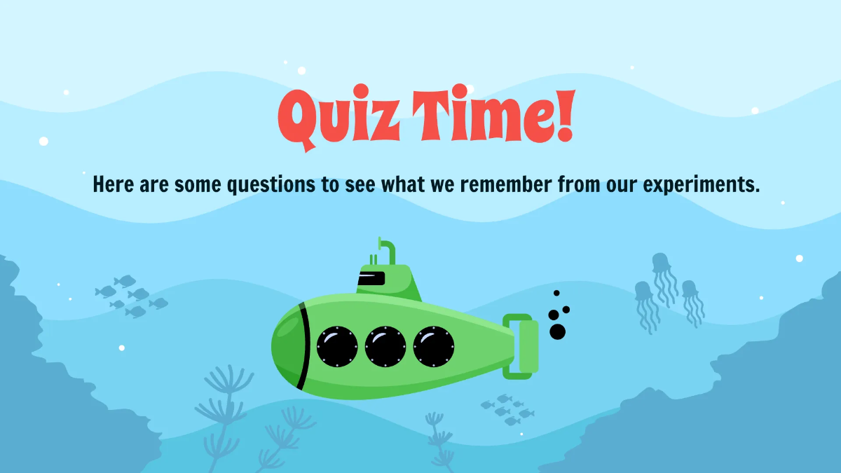 Free Simple Water Experiments Template to Edit Online