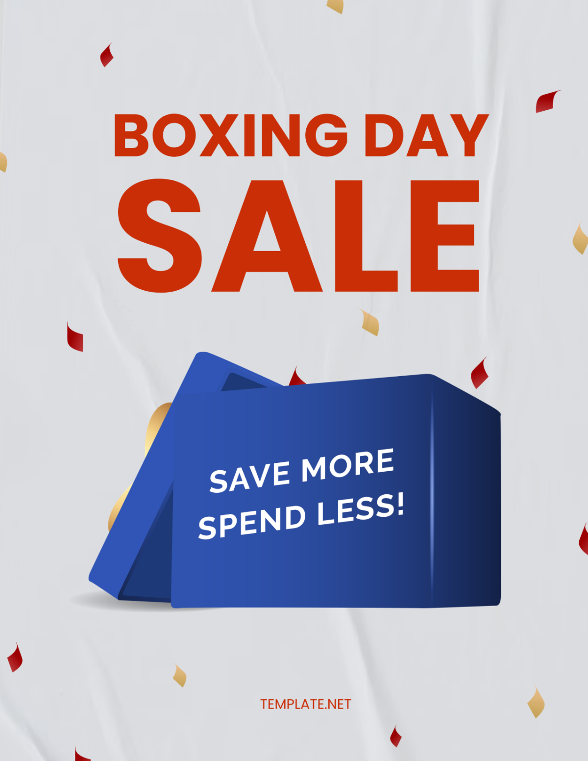 Upcoming Boxing Day Sale Template