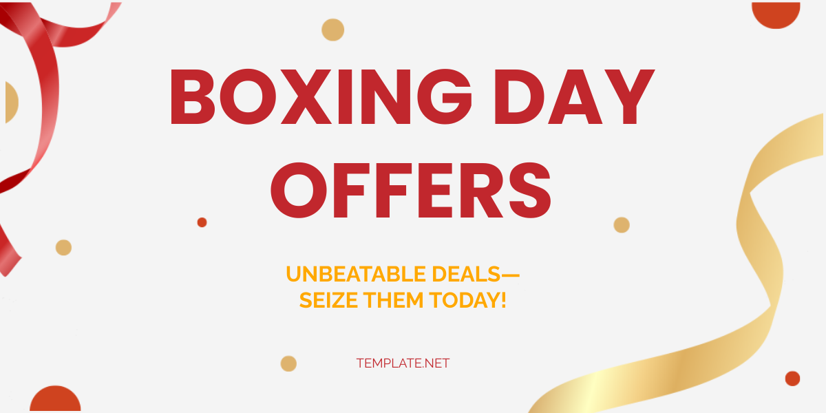 Boxing Day Offers