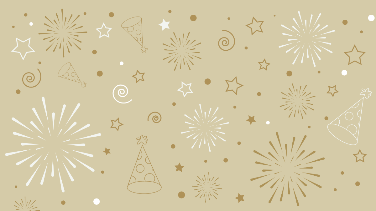 New Year Background Template