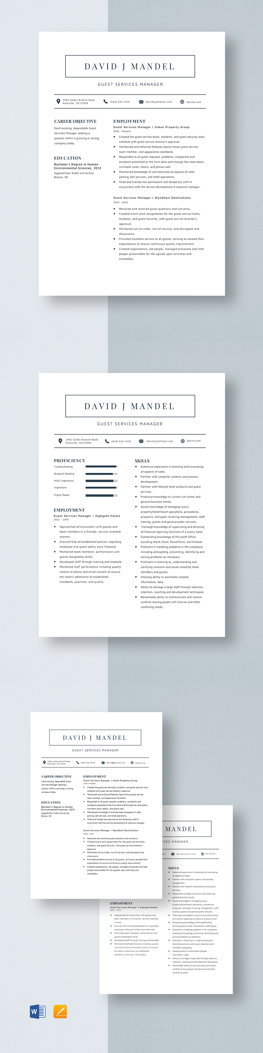 Free Convention Services Manager Resume Template Word Apple Pages Free Convention Services Manager Resume Template Word Apple Pages