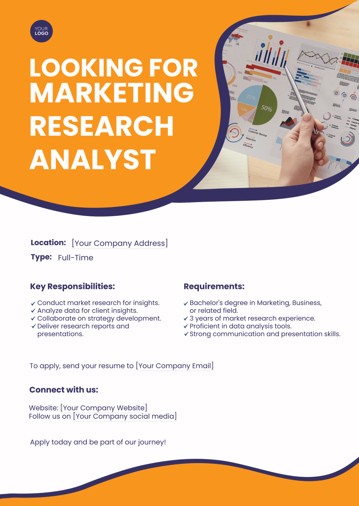 Marketing Research Ad Template