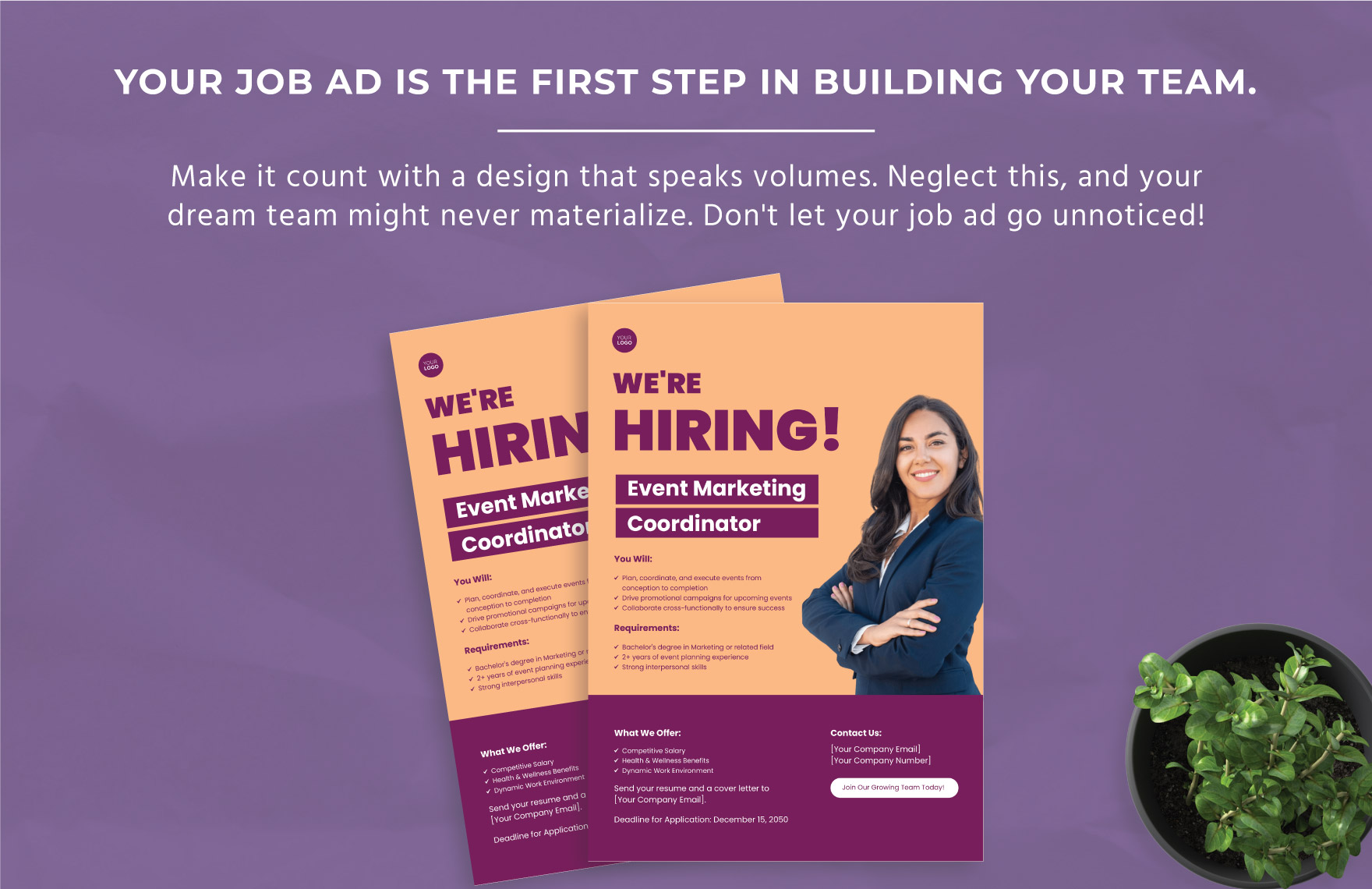 Event Marketing Coordinator Job Ad Template Download in Word, PDF