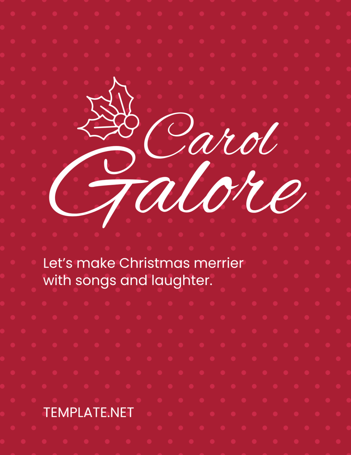 Christmas Flyer Template - Edit Online & Download