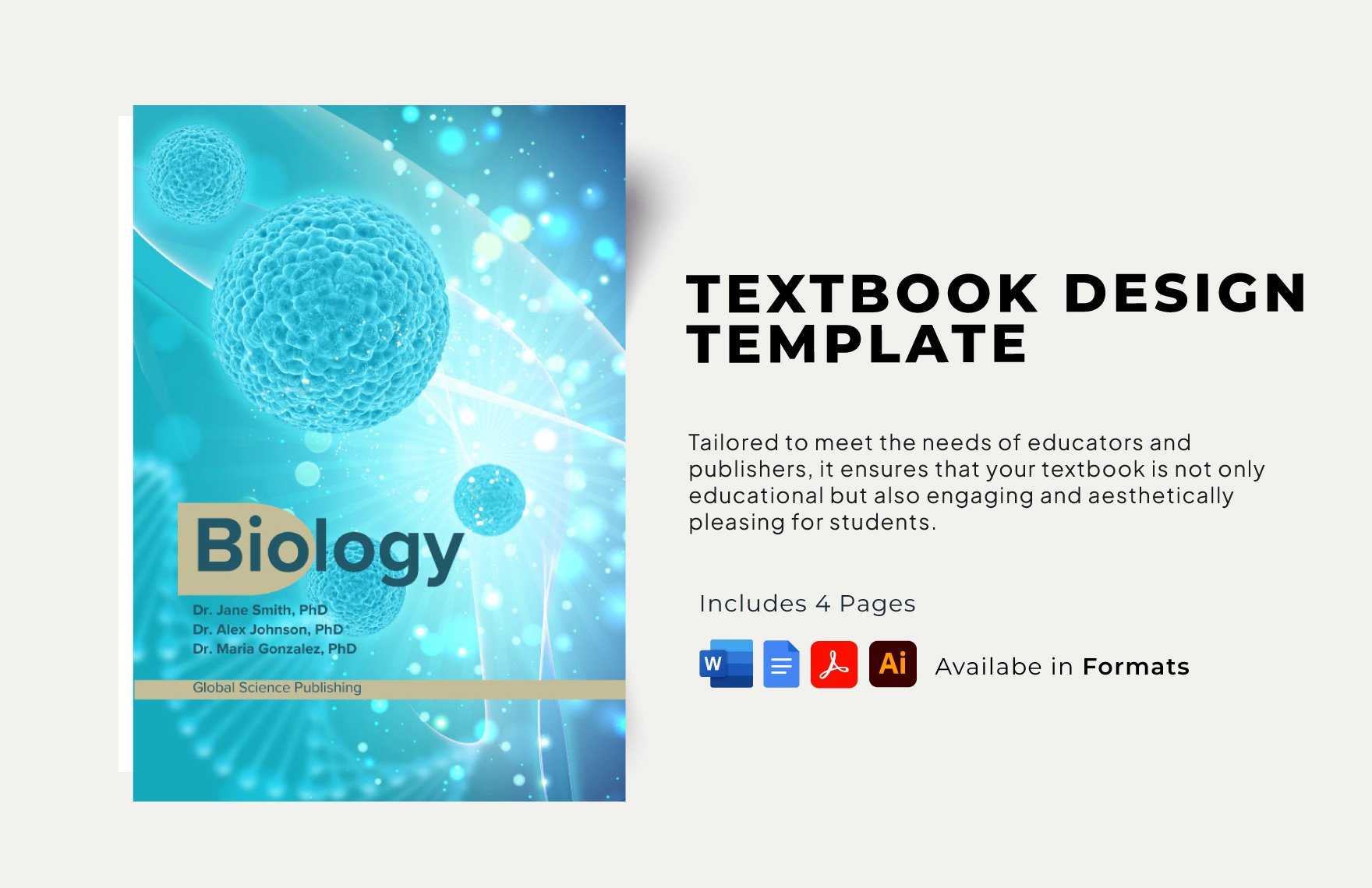 Textbook Design Template
