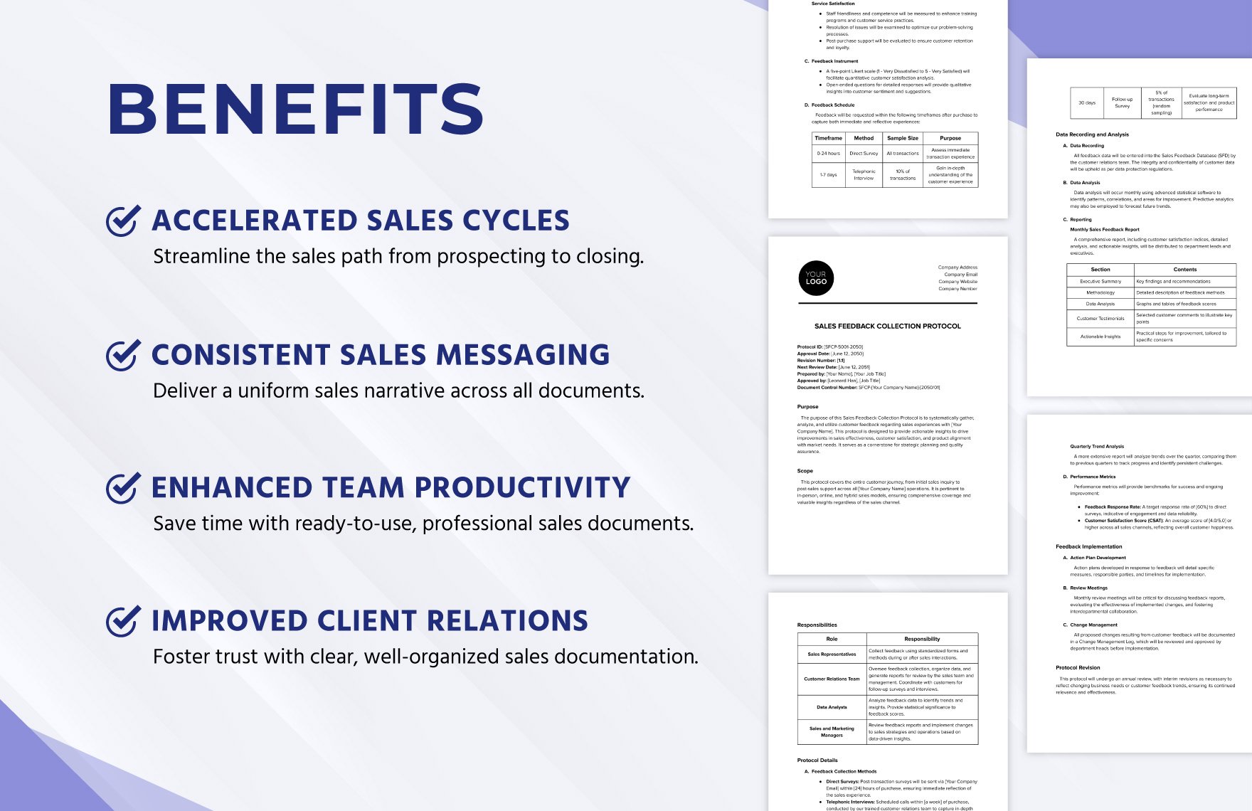Sales Feedback Collection Protocol Template